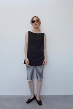 BOATNECK DRAPE TOPS