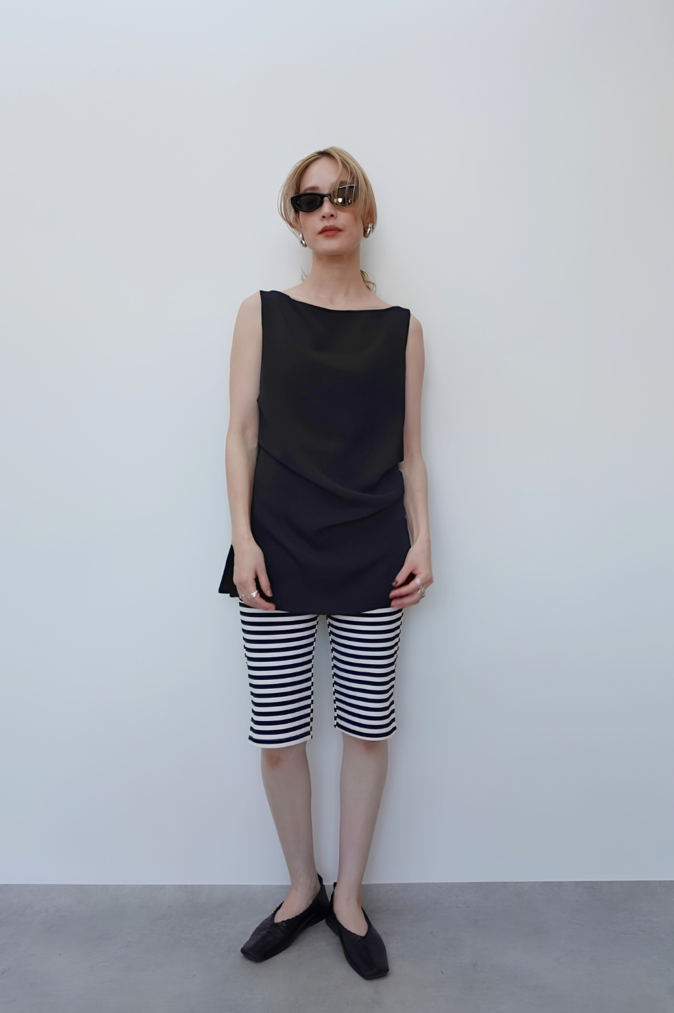 BOATNECK DRAPE TOPS