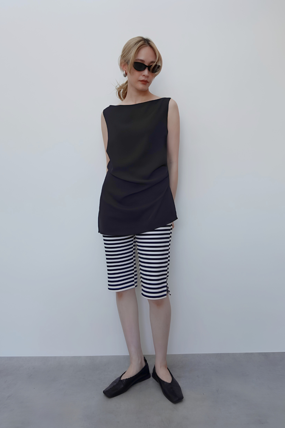BOATNECK DRAPE TOPS
