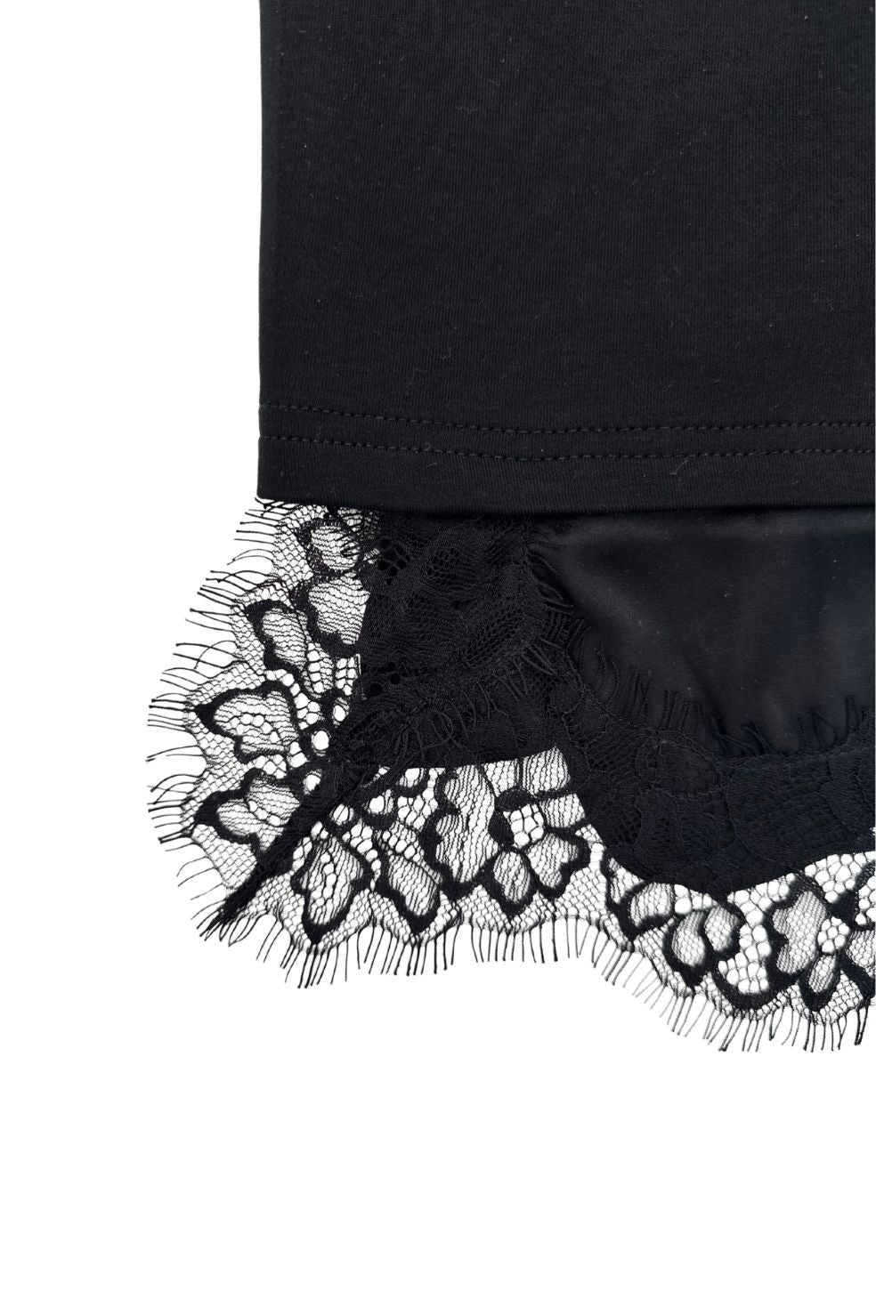 LACE COMBI LOSE TEE
