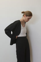 WAIST SHAPE PONCHI HOK CARDIGAN