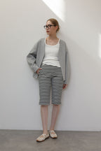 WAIST SHAPE PONCHI HOK CARDIGAN