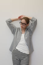 WAIST SHAPE PONCHI HOK CARDIGAN
