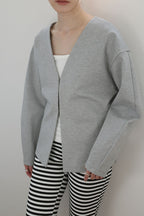 WAIST SHAPE PONCHI HOK CARDIGAN