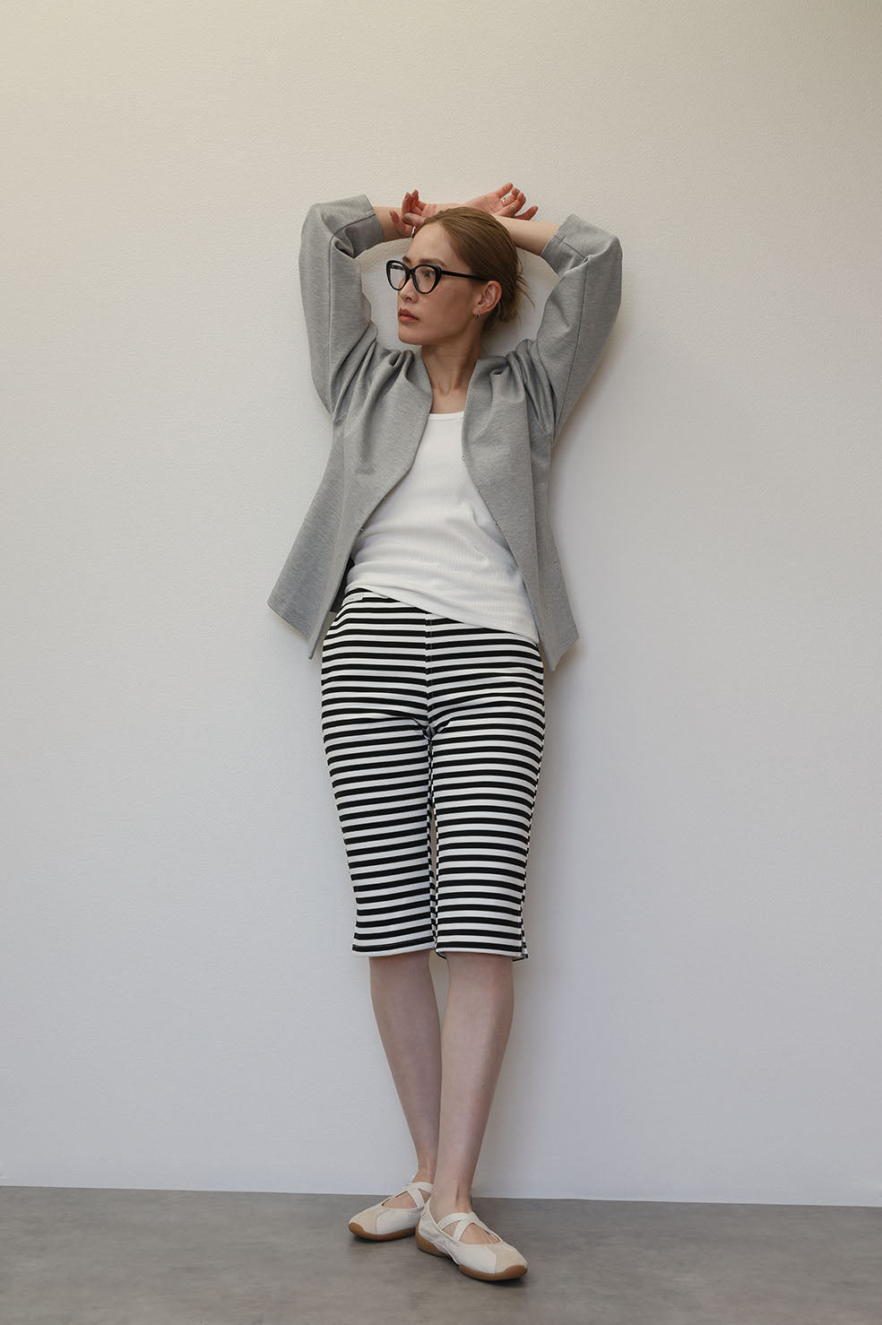 BORDER EASY CAPRI PANTS