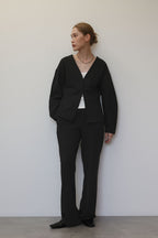 EASY FIT SEMI FLARE PANTS