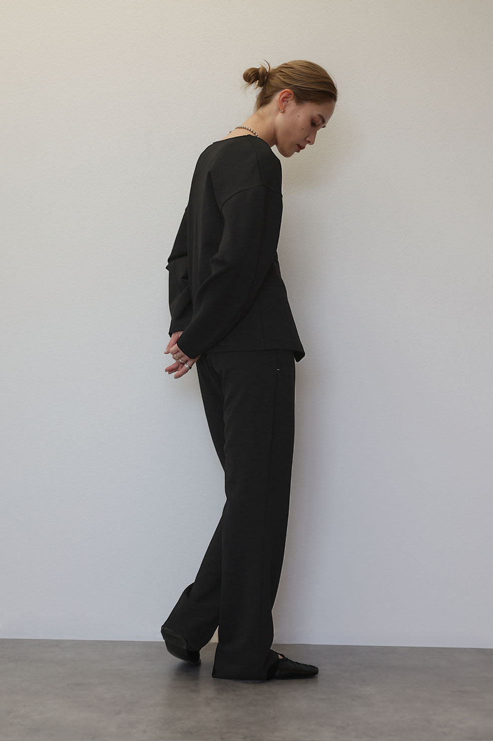 EASY FIT SEMI FLARE PANTS