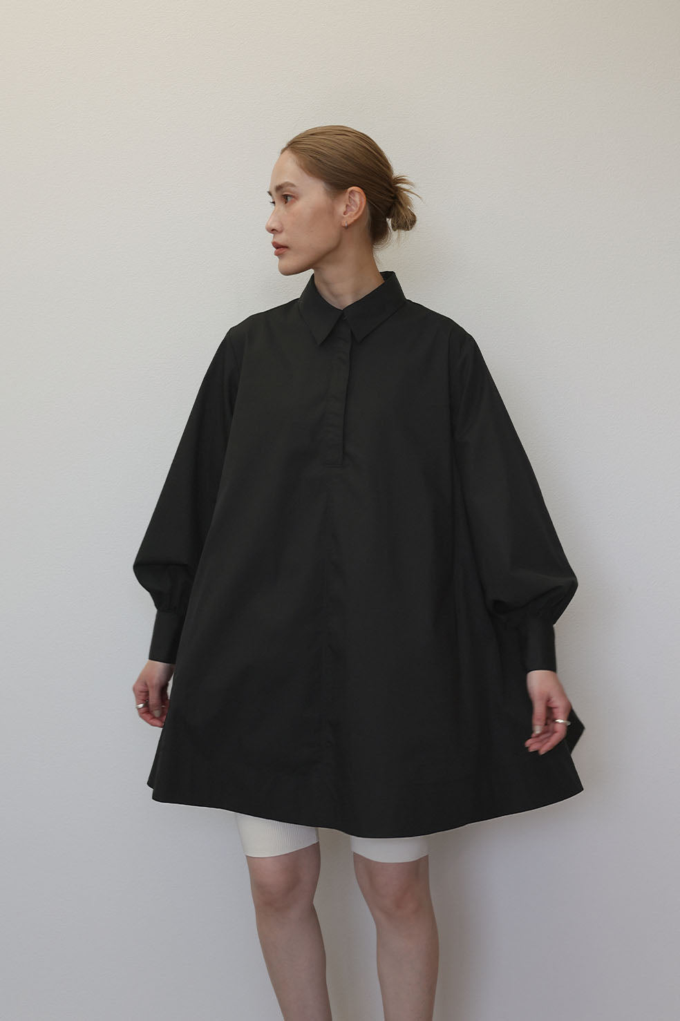 CLASSIC POPLIN SHIRTS DRESS【マシンウォッシャブル】