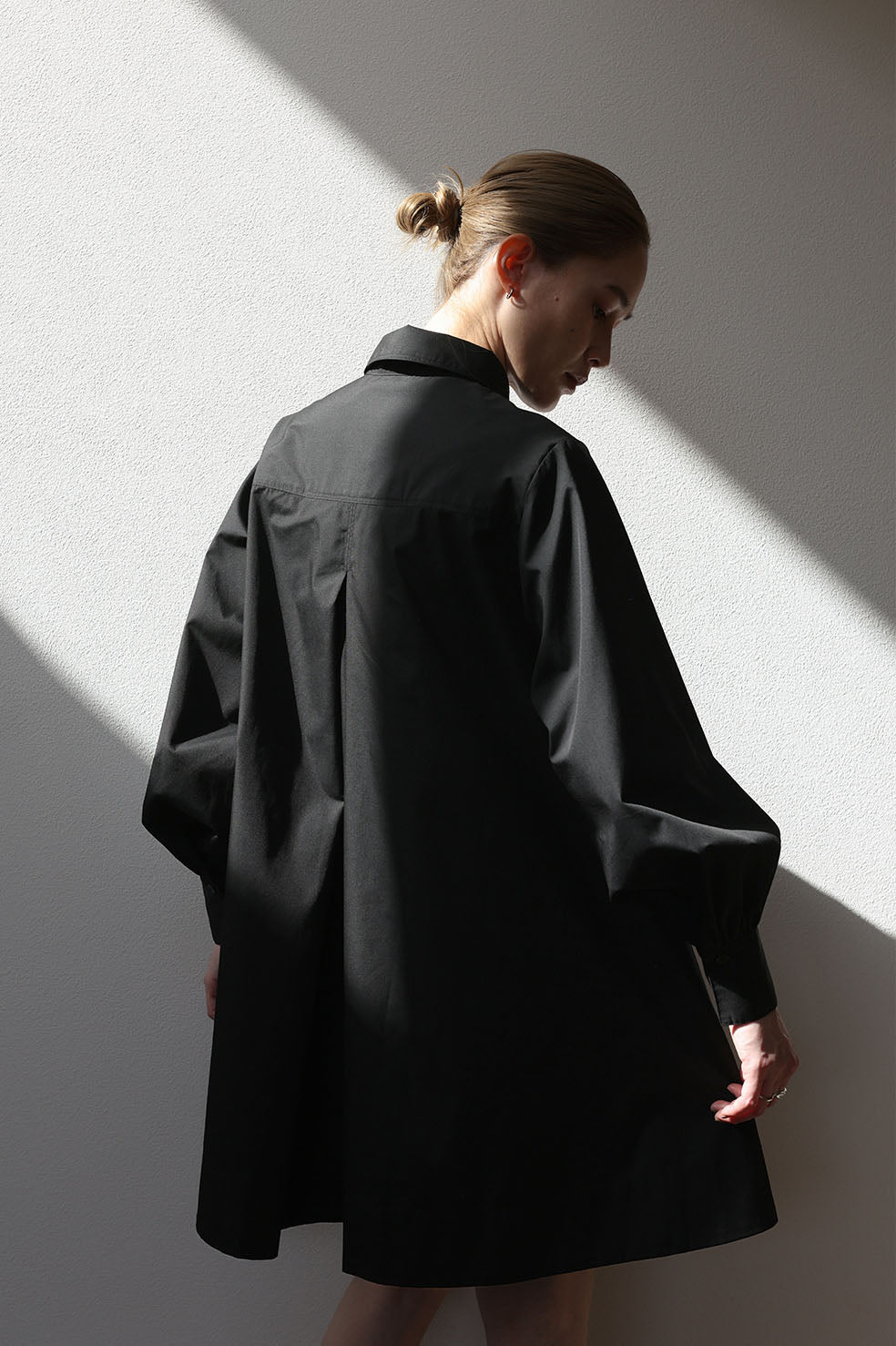 CLASSIC POPLIN SHIRTS DRESS【マシンウォッシャブル】