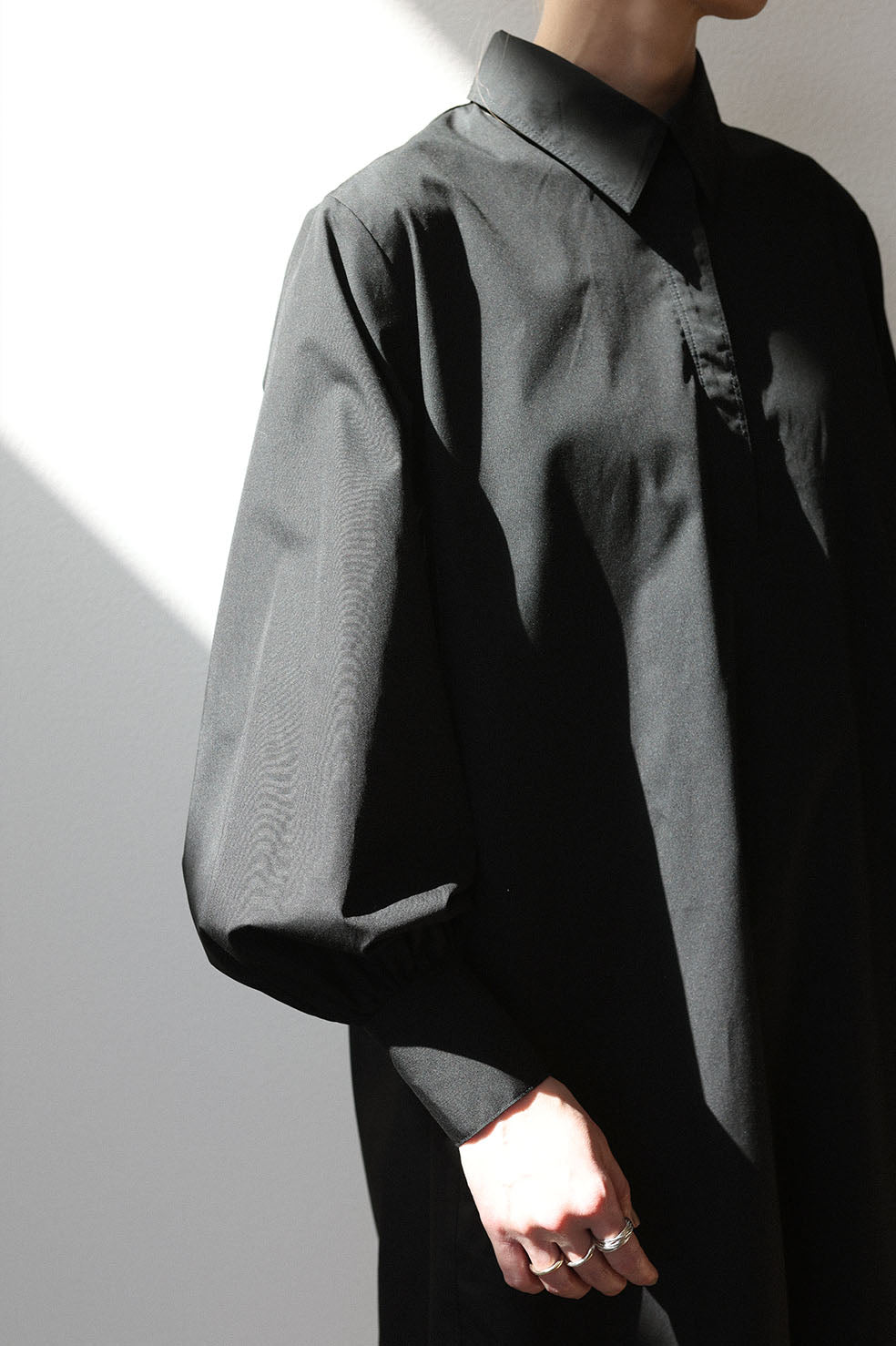 CLASSIC POPLIN SHIRTS DRESS【マシンウォッシャブル】