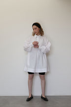 CLASSIC POPLIN SHIRTS DRESS【マシンウォッシャブル】