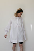 CLASSIC POPLIN SHIRTS DRESS【マシンウォッシャブル】