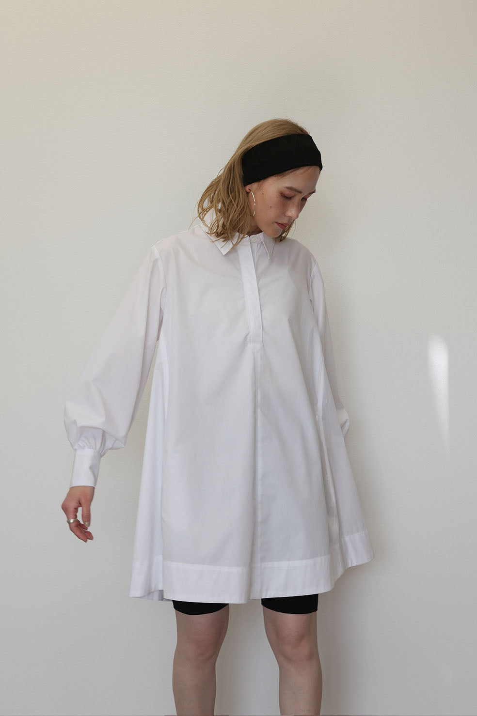 CLASSIC POPLIN SHIRTS DRESS【マシンウォッシャブル】