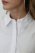 CLASSIC POPLIN SHIRTS DRESS【マシンウォッシャブル】