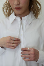 CLASSIC POPLIN SHIRTS DRESS【マシンウォッシャブル】
