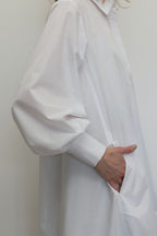 CLASSIC POPLIN SHIRTS DRESS【マシンウォッシャブル】