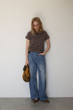 BASIC MODAL PEACH TEE