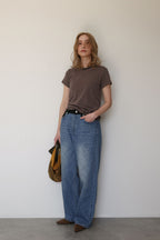 BASIC MODAL PEACH TEE
