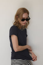 BASIC MODAL PEACH TEE