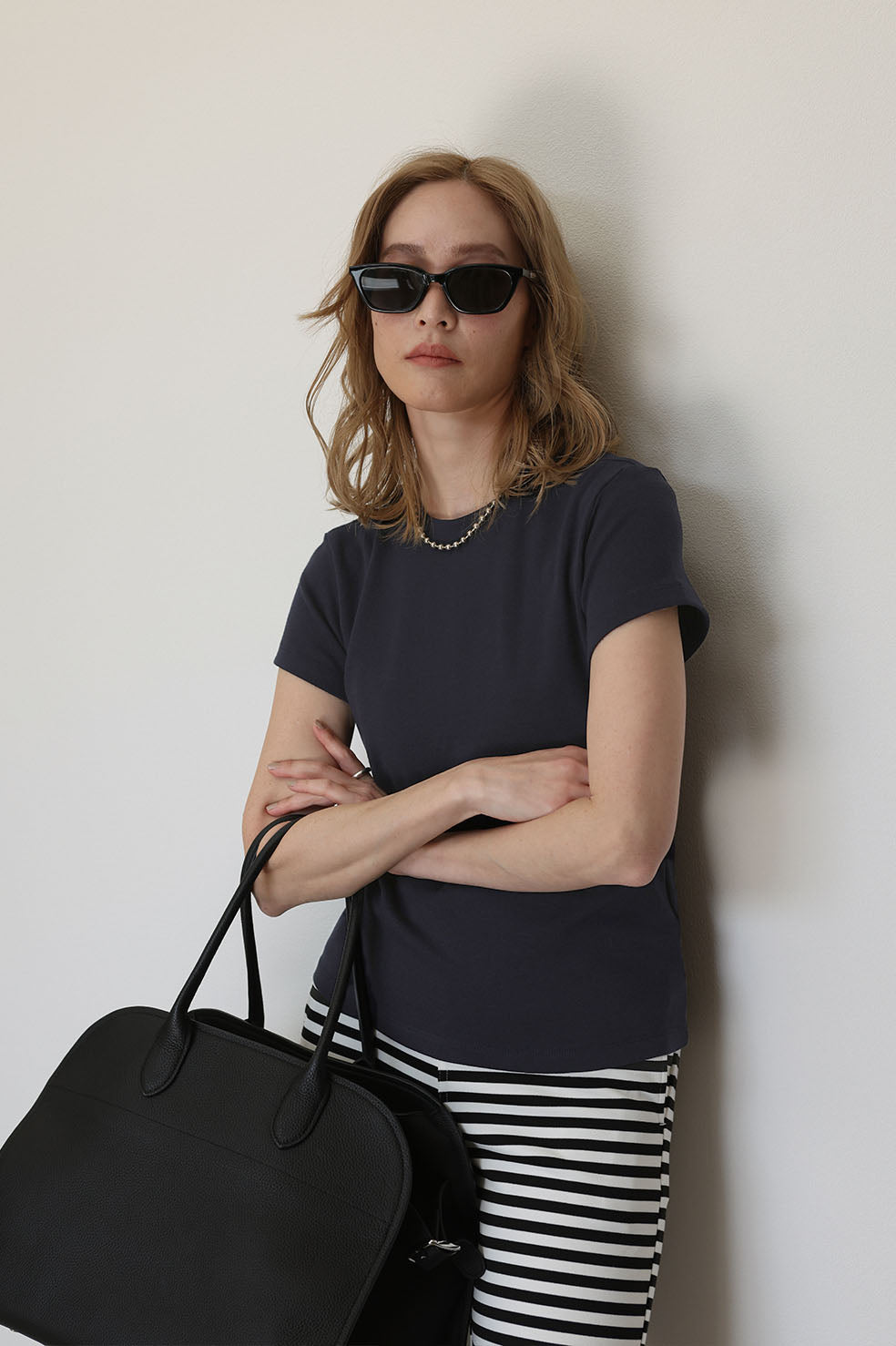 BASIC MODAL PEACH TEE