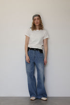 BASIC MODAL PEACH TEE