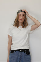 BASIC MODAL PEACH TEE