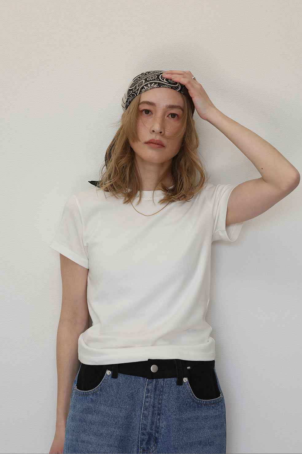 BASIC MODAL PEACH TEE