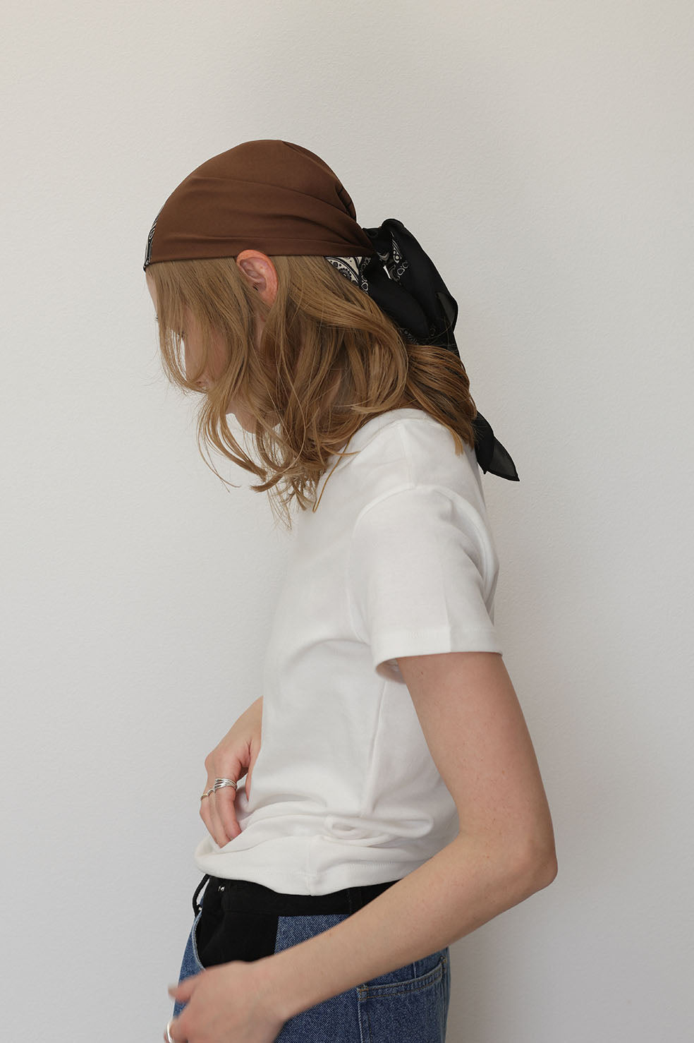 BASIC MODAL PEACH TEE