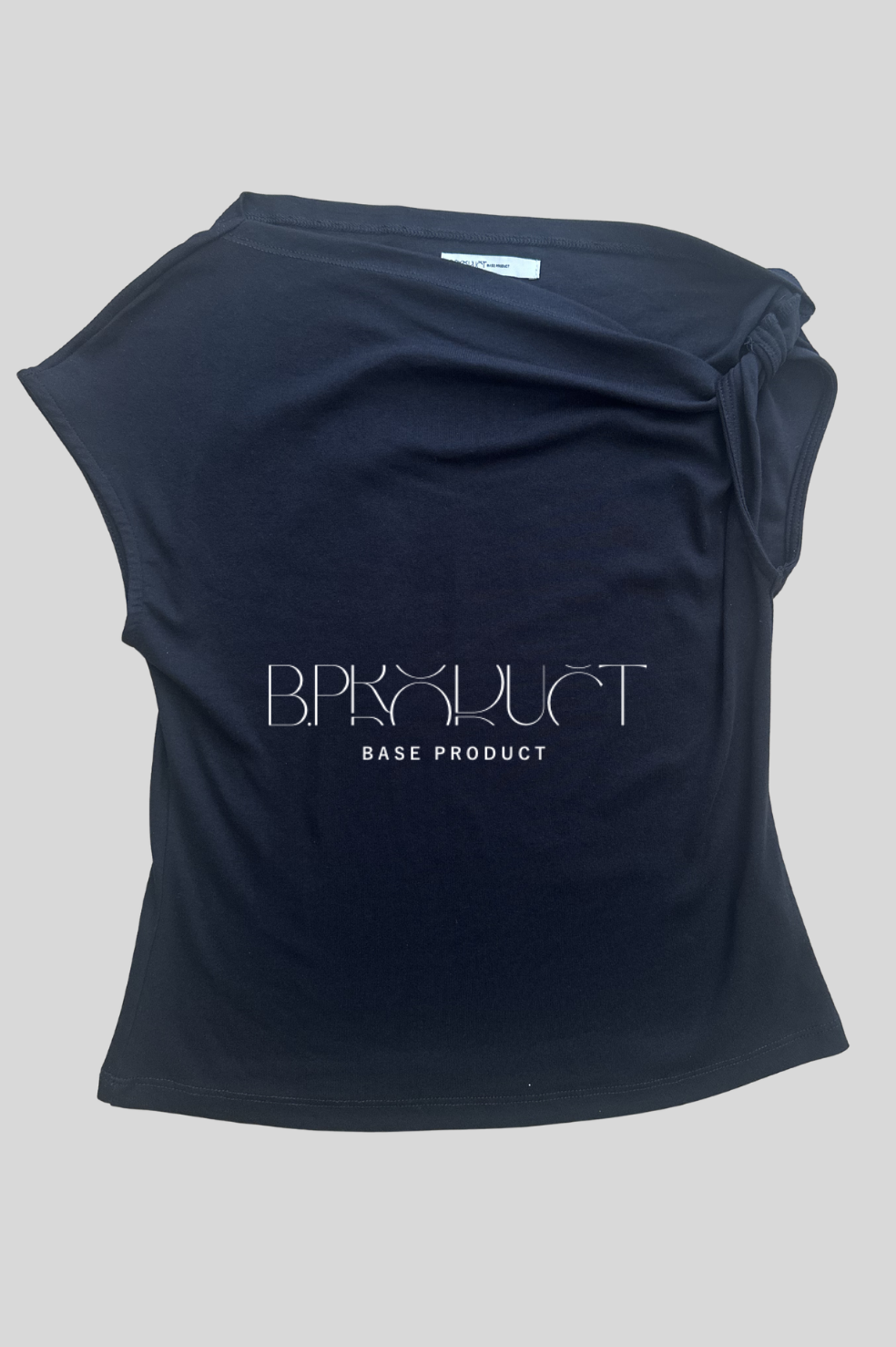 ASYMMETRY TWIST OFFSHOULDER TOPS