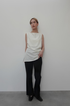 BOATNECK DRAPE TOPS